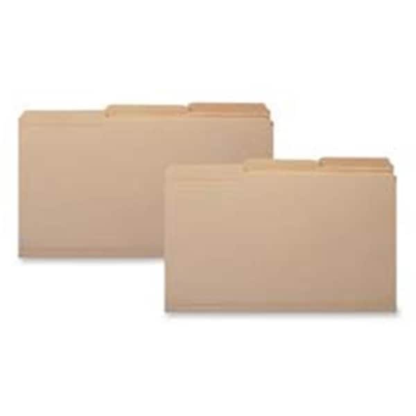 Smead Smead Manufacturing Company SMD15339 File Folder- Legal- 11 Pt- 1-Ply- .33 Cut Ast Tab- Manila SMD15339 - main